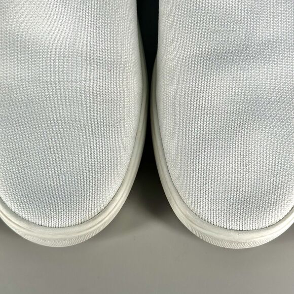 Rothy's The Original Slip On Sneaker White Loafers Womens Size 10.5 Shoes - Picture 4 of 14